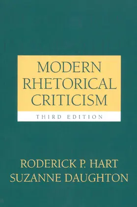 Hart / Daughton |  Modern Rhetorical Criticism | Buch |  Sack Fachmedien