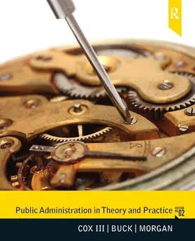 Cox / Cox III | Public Administration in Theory and Practice | Buch | 978-0-205-78125-6 | sack.de