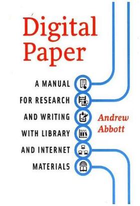 Abbott |  Digital Paper - A Manual for Research and Writing With Library and Internet Materials | Buch |  Sack Fachmedien