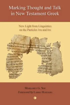 Sim |  Marking Thought and Talk in New Testament Greek | eBook | Sack Fachmedien