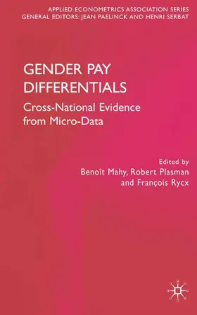 Mahy / Plasman / Rycx |  Gender Pay Differentials | Buch |  Sack Fachmedien