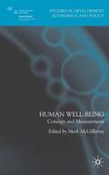 McGillivray |  Human Well-Being | Buch |  Sack Fachmedien