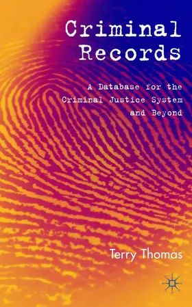Thomas | Criminal Records | Buch | 978-0-230-00767-3 | sack.de
