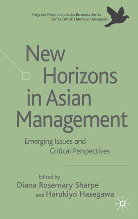 Hook / Hasegawa / Loparo | New Horizons in Asian Management | Buch | 978-0-230-01365-0 | sack.de