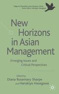 Hook / Hasegawa / Sharpe |  New Horizons in Asian Management | Buch |  Sack Fachmedien