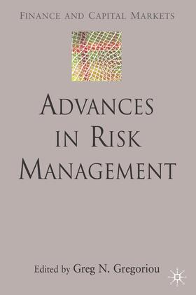 Gregoriou | Advances in Risk Management | Buch | 978-0-230-01916-4 | sack.de