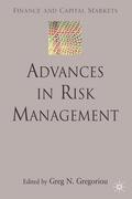 Gregoriou |  Advances in Risk Management | Buch |  Sack Fachmedien