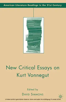 Simmons |  New Critical Essays on Kurt Vonnegut | eBook | Sack Fachmedien