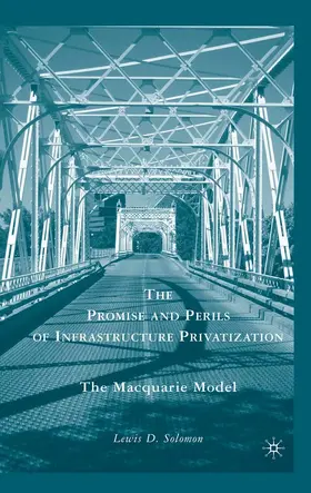 Solomon | The Promise and Perils of Infrastructure Privatization | E-Book | www.sack.de