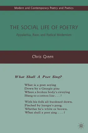 Green |  The Social Life of Poetry | eBook | Sack Fachmedien