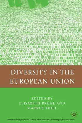 Prügl / Thiel |  Diversity in the European Union | eBook | Sack Fachmedien