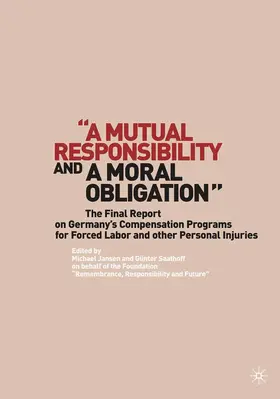 Saathoff / Jansen |  "A Mutual Responsibility and a Moral Obligation" | eBook | Sack Fachmedien