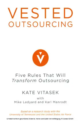 Vitasek / Ledyard / Manrodt |  Vested Outsourcing | eBook | Sack Fachmedien