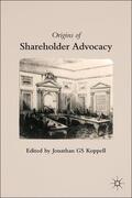 Koppell |  Origins of Shareholder Advocacy | Buch |  Sack Fachmedien