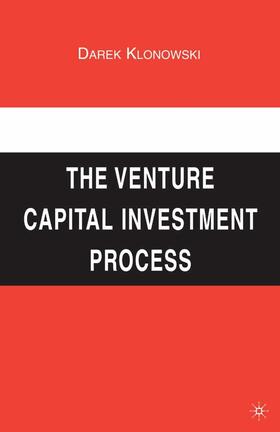 Klonowski | The Venture Capital Investment Process | E-Book | sack.de