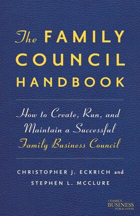 NA |  The Family Council Handbook | Buch |  Sack Fachmedien