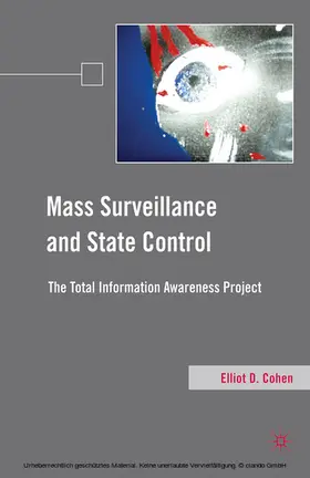 Cohen |  Mass Surveillance and State Control | eBook | Sack Fachmedien