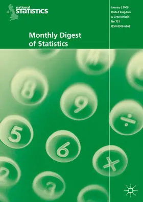 NA |  Monthly Digest of Statistics Vol 746, February 2008 | Buch |  Sack Fachmedien