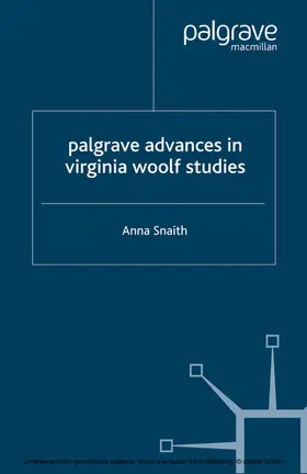 Snaith |  Palgrave Advances in Virginia Woolf Studies | eBook | Sack Fachmedien