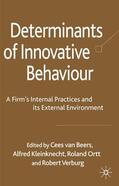 van Beers / Verburg / Kleinknecht |  Determinants of Innovative Behaviour | Buch |  Sack Fachmedien