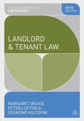 Wilkie / Luxton / Morgan |  Landlord and Tenant Law | eBook | Sack Fachmedien