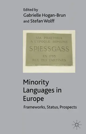 Hogan-Brun / Wolff |  Minority Languages in Europe | Buch |  Sack Fachmedien
