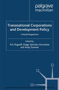 Rugraff / Sánchez-Ancochea / Loparo |  Transnational Corporations and Development Policy | eBook | Sack Fachmedien