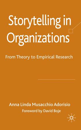 Loparo | Storytelling in Organizations | Buch | 978-0-230-23068-2 | sack.de