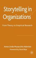Loparo / Musacchio Adorisio |  Storytelling in Organizations | Buch |  Sack Fachmedien