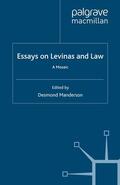 Manderson |  Essays on Levinas and Law | eBook | Sack Fachmedien