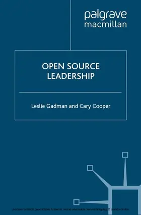 Gadman / Cooper |  Open Source Leadership | eBook | Sack Fachmedien