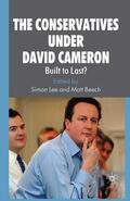 Lee / Beech |  The Conservatives under David Cameron | eBook | Sack Fachmedien