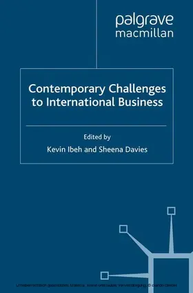 Ibeh / Davies |  Contemporary Challenges to International Business | eBook | Sack Fachmedien