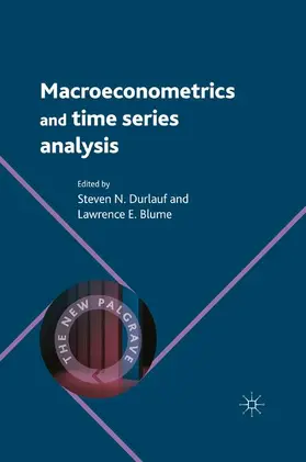 Durlauf / Blume |  Macroeconometrics and Time Series Analysis | Buch |  Sack Fachmedien