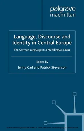 Carl / Stevenson |  Language, Discourse and Identity in Central Europe | eBook | Sack Fachmedien