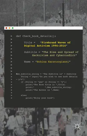 Karatzogianni |  Firebrand Waves of Digital Activism 1994-2014 | Buch |  Sack Fachmedien