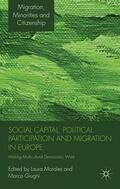 Morales / Giugni |  Social Capital, Political Participation and Migration in Europe | Buch |  Sack Fachmedien