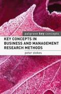 Stokes |  Key Concepts in Business and Management Research Methods | Buch |  Sack Fachmedien