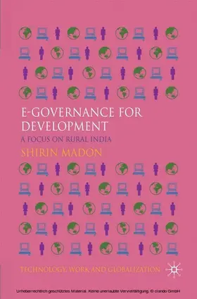 Madon |  e-Governance for Development | eBook | Sack Fachmedien