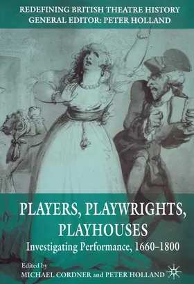 Cordner / Holland |  Players, Playwrights, Playhouses | Buch |  Sack Fachmedien