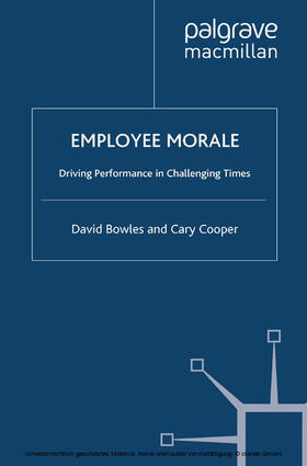 Bowles / Cooper | Employee Morale | E-Book | sack.de