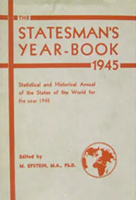 Epstein |  The Statesman's Year-Book | eBook | Sack Fachmedien