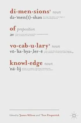 Milton / Fitzpatrick |  Dimensions of Vocabulary Knowledge | Buch |  Sack Fachmedien