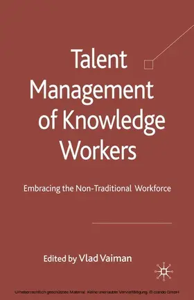 Vaiman |  Talent Management of Knowledge Workers | eBook | Sack Fachmedien