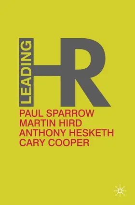 Sparrow / Hird / Hesketh | Leading HR | E-Book | www.sack.de