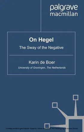 On Hegel | E-Book | www.sack.de