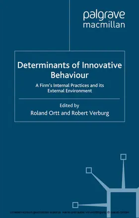 van Beers / Kleinknecht / Ortt |  Determinants of Innovative Behaviour | eBook | Sack Fachmedien