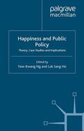Ng / Ho |  Happiness and Public Policy | eBook | Sack Fachmedien