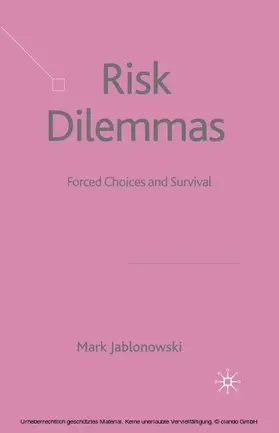 Jablonowski |  Risk Dilemmas | eBook | Sack Fachmedien