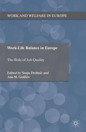 Drobnic / Guillén |  Work-Life Balance in Europe | Buch |  Sack Fachmedien
